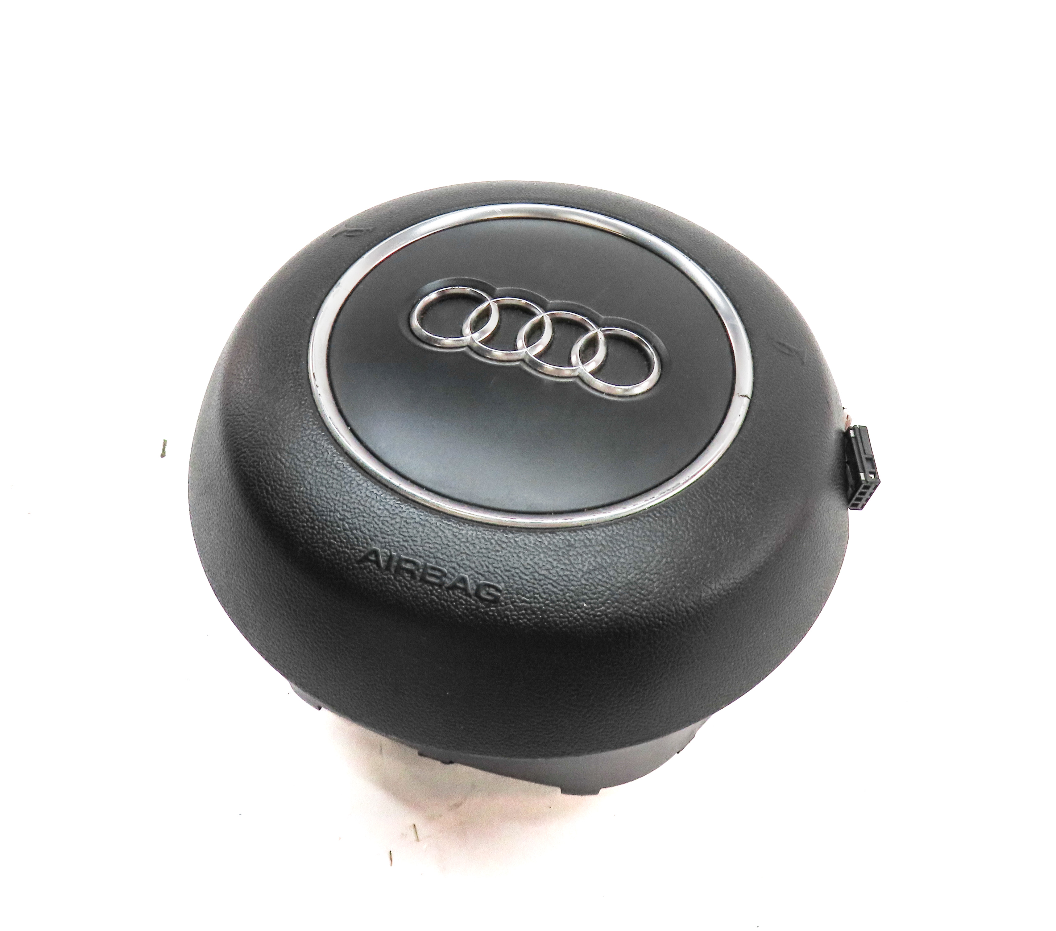 2015-2018 AUDI A3 Q3 (8U 8V) DRIVER SRS STEERING WHEEL AIRBAG AIR BAG (BLACK) — exact item pictured